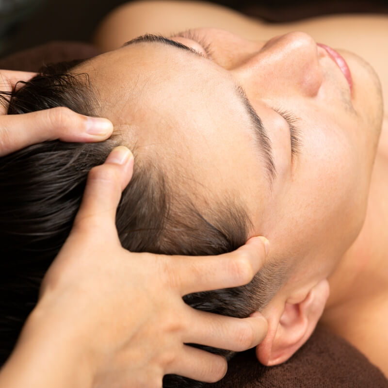 scalp massage hot oil toronto